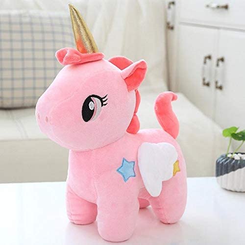 Dubkart Pink Unicorn Plush Soft Stuffed Toy