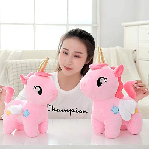 Dubkart Pink Unicorn Plush Soft Stuffed Toy