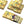 Dubkart Playing cards 54 PCS Pokemon Card Deck Box Set Gold
