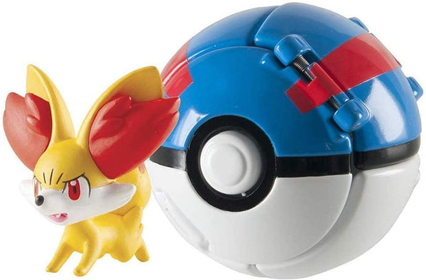 Dubkart Pokemon 4 PCS Pokemon Genie Balls Toy Set 8cms
