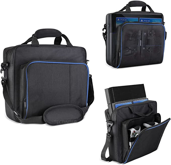 Dubkart PS4 Slim Pro Carrying Case Protective Shoulder Bag