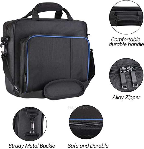 Dubkart PS4 Slim Pro Carrying Case Protective Shoulder Bag