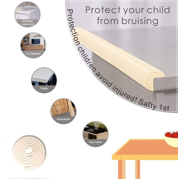 Dubkart Safety gear 2 PCS Baby Safety Table Edge Corner Protector Bumper Strip