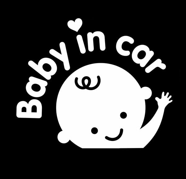 Dubkart Safety gear Baby On Board Baby In Car Sticker (Boy)