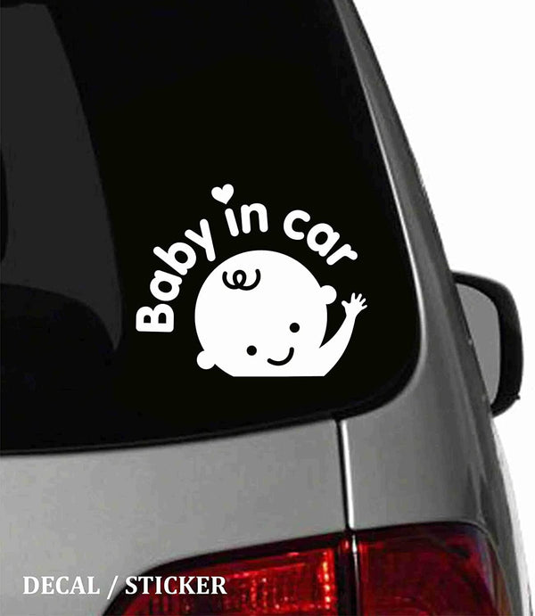 Dubkart Safety gear Baby On Board Baby In Car Sticker (Boy)