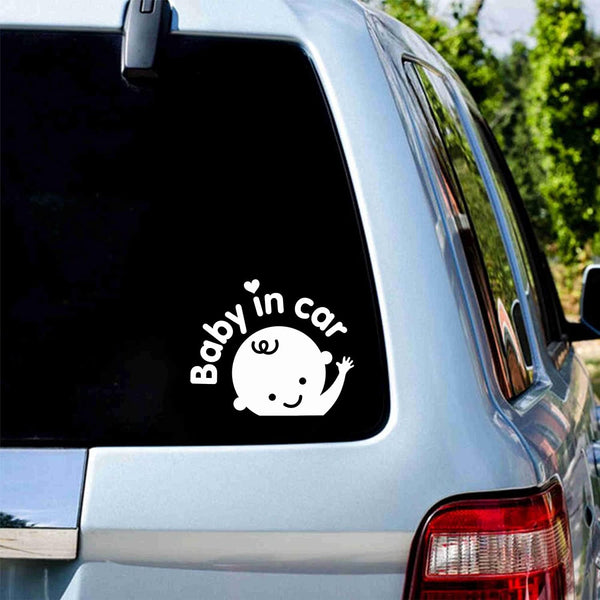 Dubkart Safety gear Baby On Board Baby In Car Sticker (Boy)