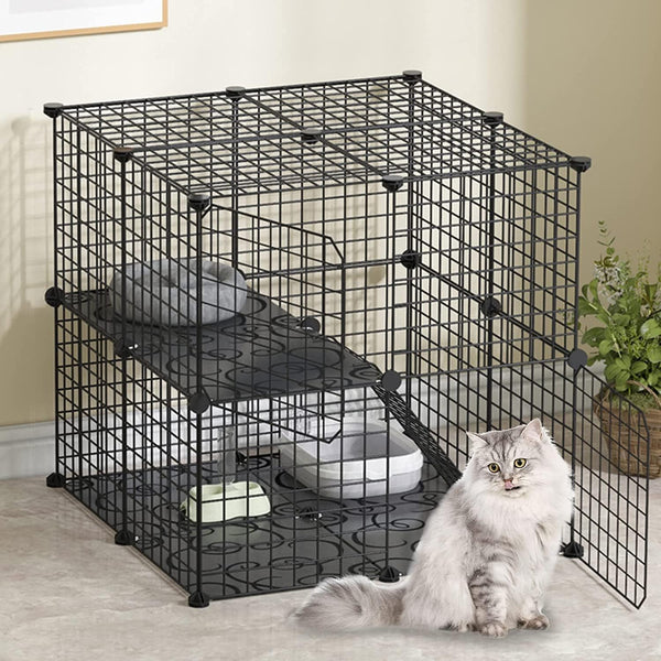 Dubkart Small Pet Cat Dog Cage Playpen Kennel