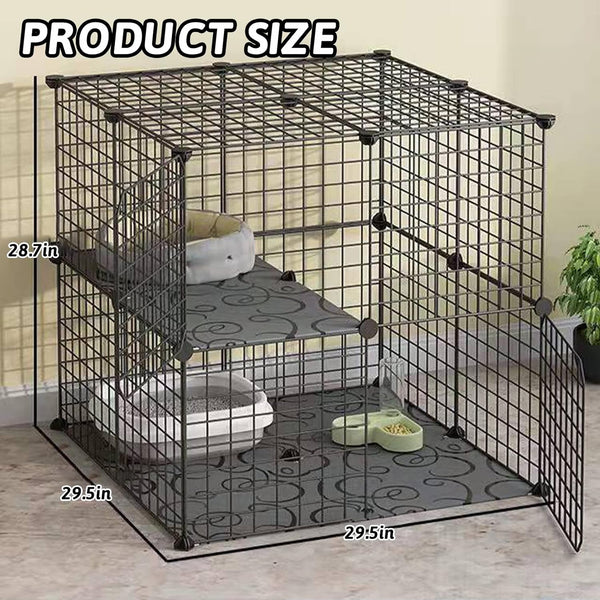 Dubkart Small Pet Cat Dog Cage Playpen Kennel