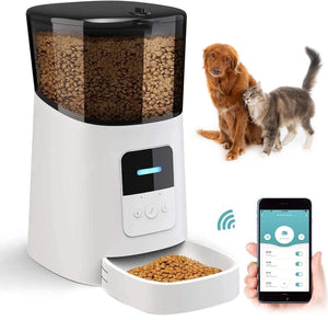 Dubkart Smart Wi-Fi Enabled Automatic Cat Dog Pet Feeder