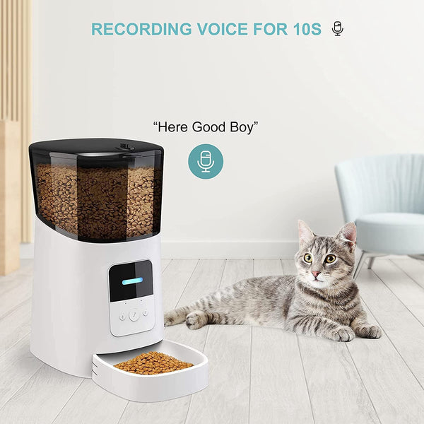 Dubkart Smart Wi-Fi Enabled Automatic Cat Dog Pet Feeder