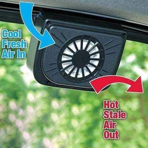 Dubkart Solar Powered Auto Ventilator Car Cooler Fan