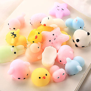 Dubkart Squishy Toys 30 PCS Mini Soft Squeeze Squishy Toys