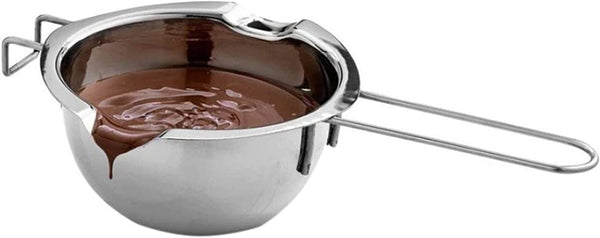 Dubkart Stainless Steel Chocolate Melting Pot Butter Melting SSZ176 (Silver)