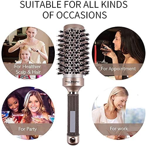 Dubkart Thermal Nano Ceramic Ionic Round Hair Roll Brush