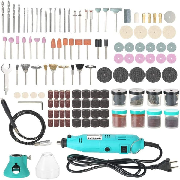 Dubkart Tools and home improvement 228 PCS Electric Rotary Grinder Drill Speed Cutting Tools
