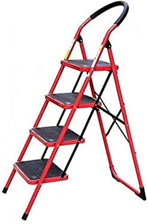 Dubkart Tools and home improvement Foldable 4 Step Ladder with Rubber Hand & Feet Grips