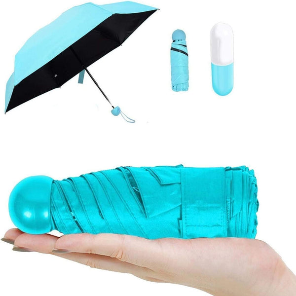 Dubkart Ultra Light Mini Pocket Umbrella (Blue)