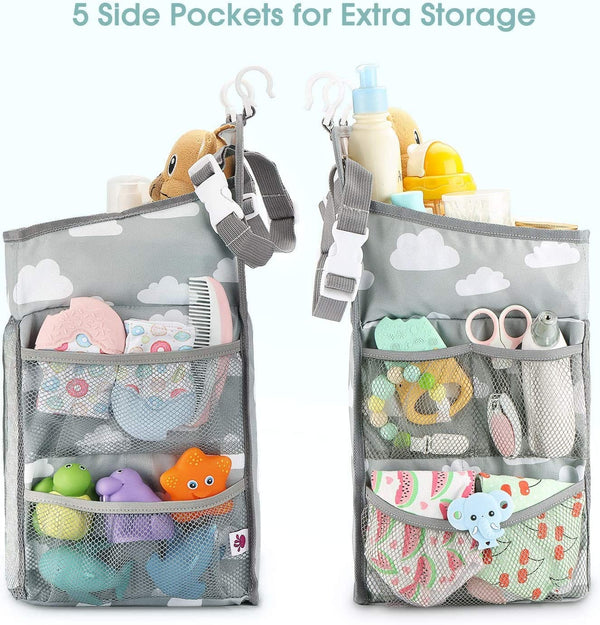 Dubkart Wall Hanging Kids Diaper Caddy Organizer Stacker