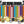 Dubkart Wall Mount 2 Lines Medal Display Hanger with 3 Screws (Matte Black)