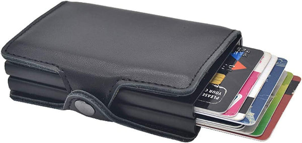Dubkart Wallets Double Layer RFID Blocking Credit Card Holder Money Wallet