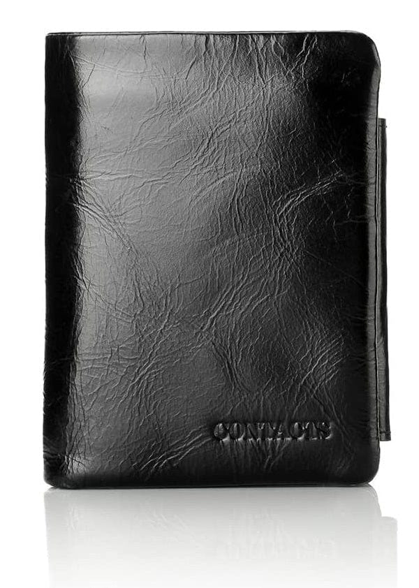 Dubkart Wallets Men's Genuine Leather Bifold Trifold Money Card Holder Wallet