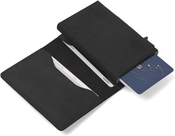 Dubkart Wallets Smart Air Tag Wallet Card Holder (Black)