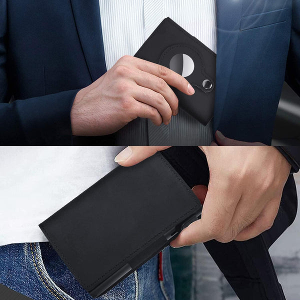 Dubkart Wallets Smart Air Tag Wallet Card Holder (Black)